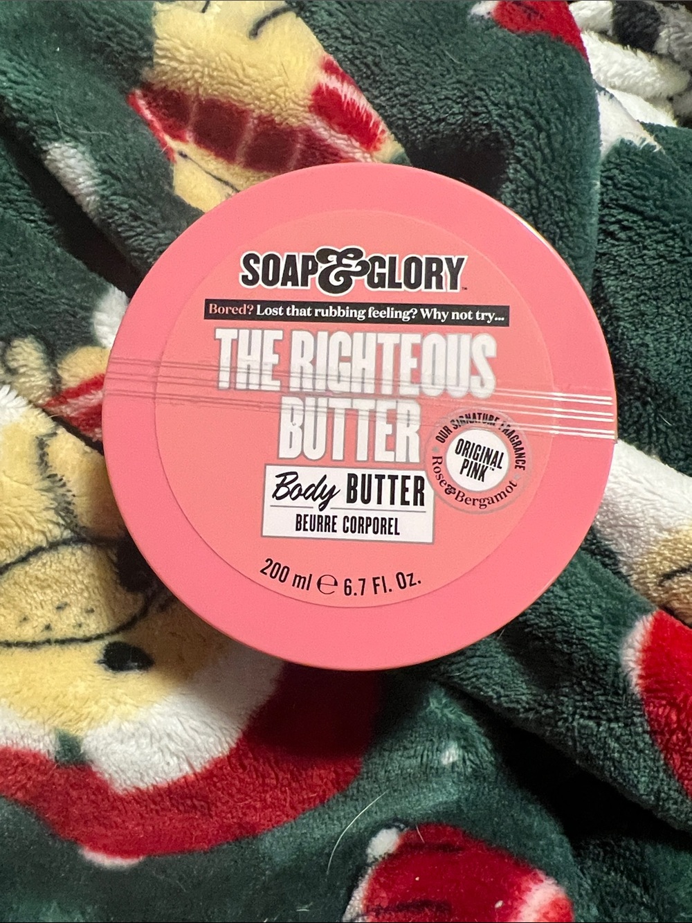 NWT SOAP & GLORY 6.75oz righteous body butter